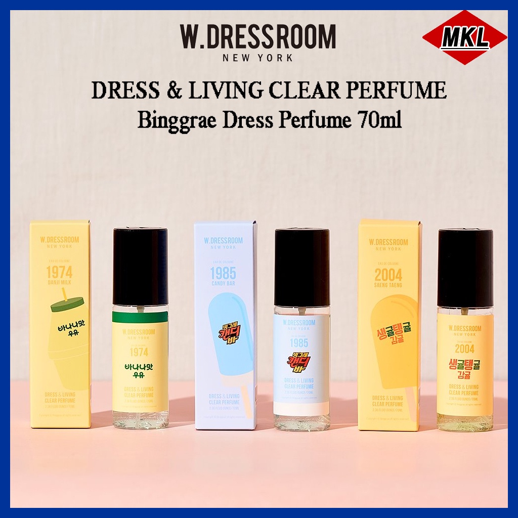 Nước hoa W.DRESSROOM 70ml số 1974 /2004 SAENG TAENG cho người hâm mộ BTS