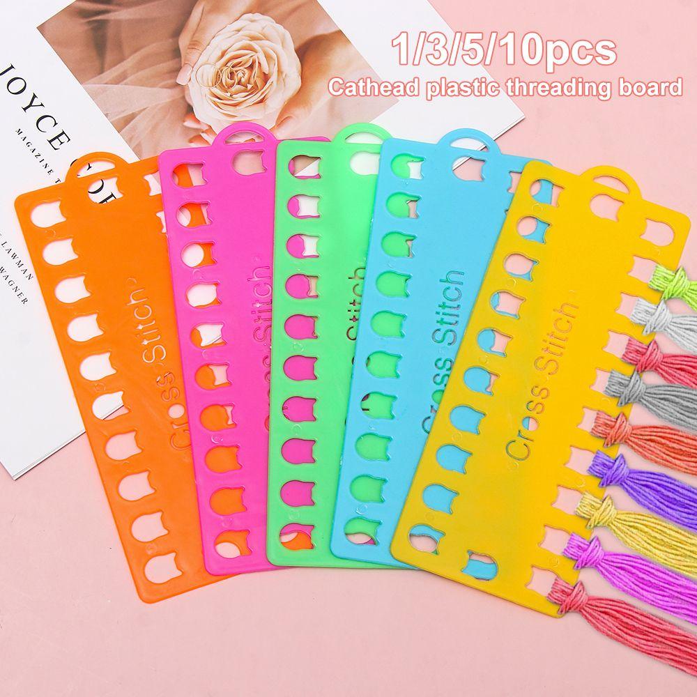 Giá Đỡ Cuộn Chỉ Thêu Bằng Nhựa 20 Vị Trí DIY