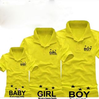 Combo 12 áo cổ trụ gia đình