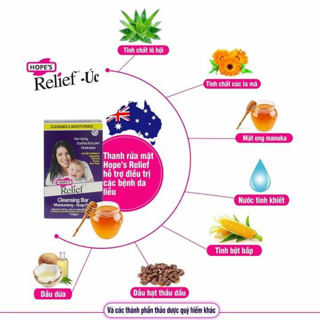 THANH RỬA MẶT HOPE'S RELIEF