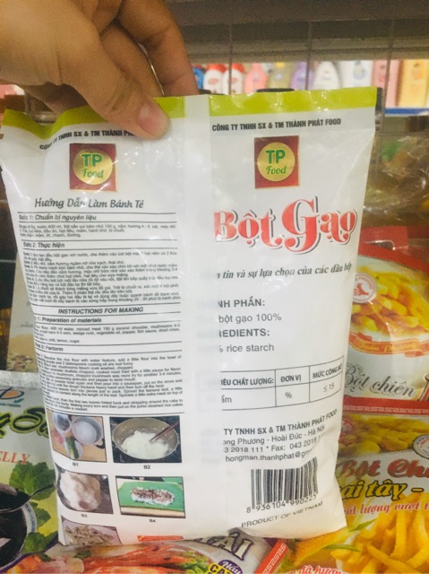 Bột gạo đóng gói 400g