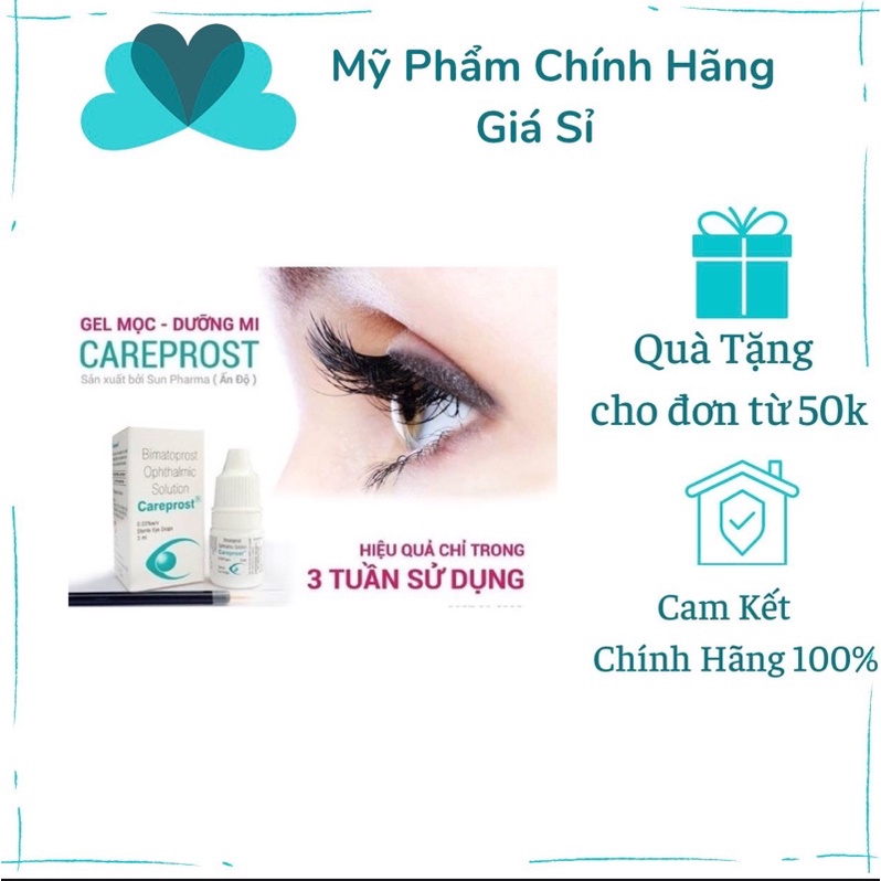 Gel dưỡng làm dài mi Ấn Độ Careprost 5ml