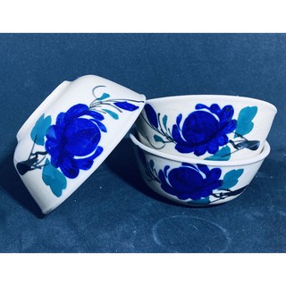 Tô gốm sứ cao cấp họa tiết vẽ tay đường kính 14cm