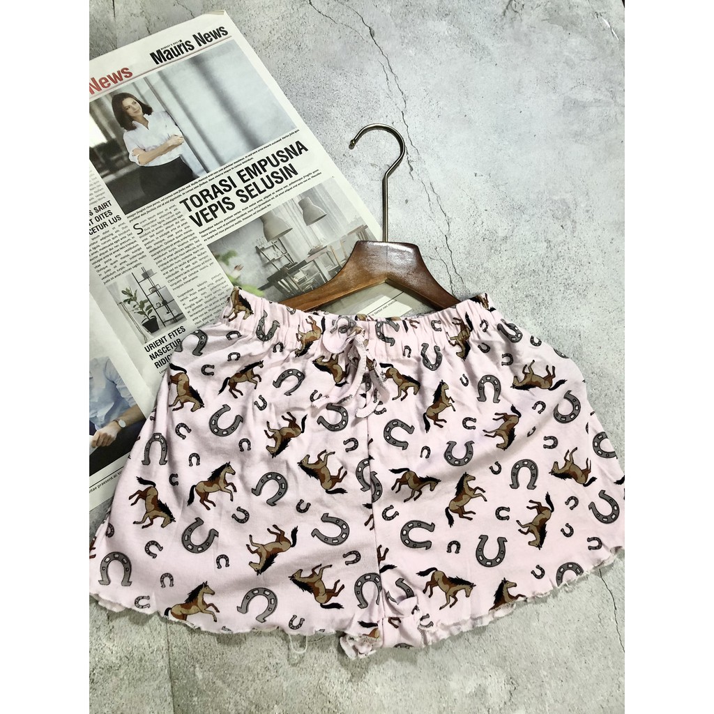 [QUẦN NỮ COTTON THÁI] Quần Đùi Nữ, Quần Ngủ Nữ Nhiều Hình Phối Áo 2 Dây Mặc Nhà cực Thoải Mái | BigBuy360 - bigbuy360.vn