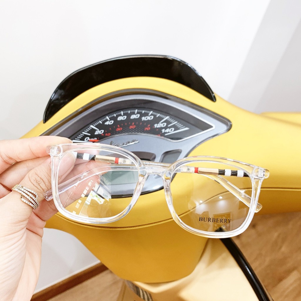 Gọng kính cận vuông A1012 kèm tròng 0 độ chống ánh sáng bảo vệ mắt trước màn hình phù hợp mặt vuông, dài, tròn nhỏ | BigBuy360 - bigbuy360.vn