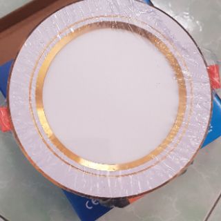 Đèn led âm trần đế tản cao cấp 7w 3 màu