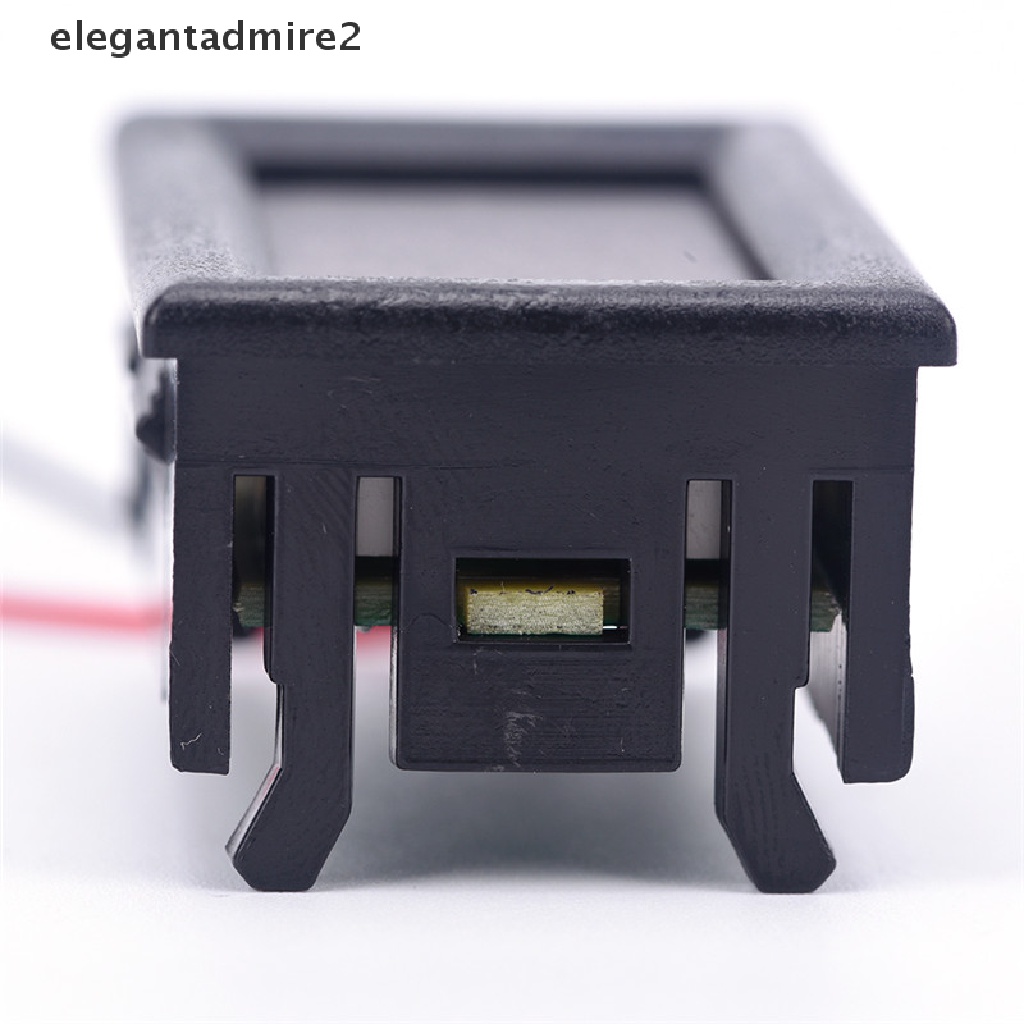 Vôn Kế Điện Tử Mini DC 0-30V Màu Đỏ Cho Xe Hơi