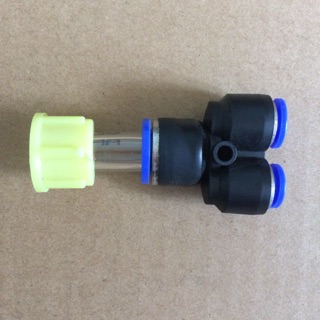 Đầu chuyển bơm đôi ra 2 đầu ống phun sương 8, đầu chuyển ra ống 16mm, đầu chuyển bơm đơn