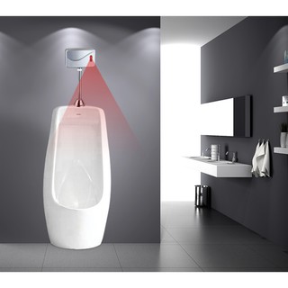 Bộ xả nước cảm ứng âm tường tự động cho Toilet nam - King Garden