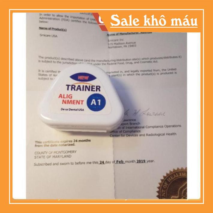 BỘ NIỀNG RĂNG TẠI NHÀ CHO NGƯỜI LỚN - Bộ 3 niềng ++ chính hãng