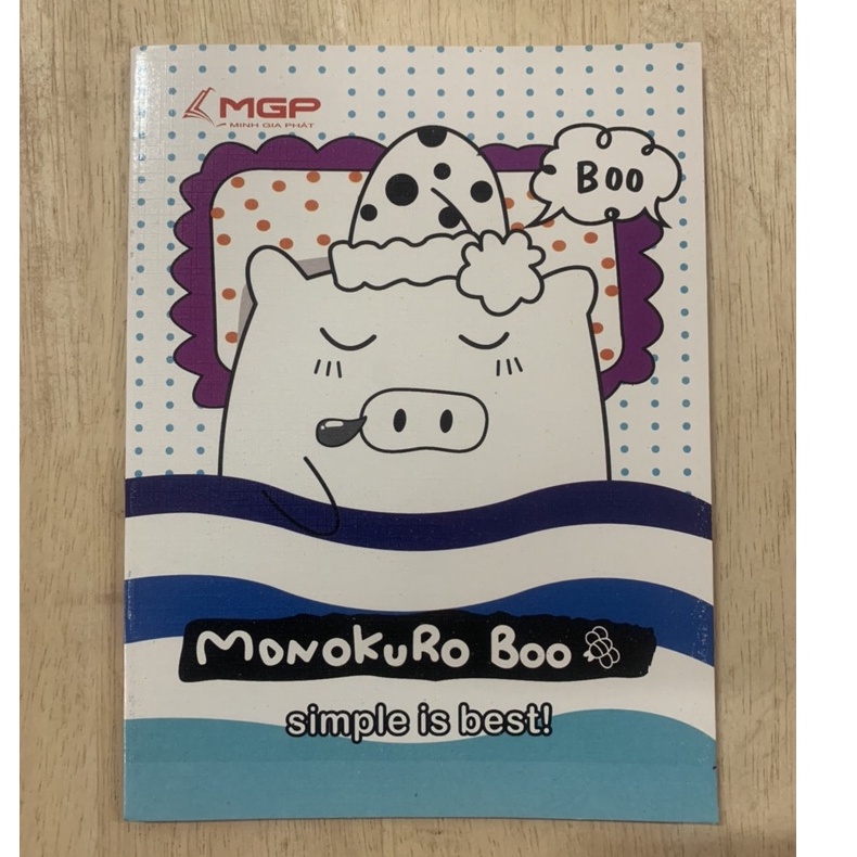 Tập Vở Minh Gia Phát Heo MonokuroBoo 200 Trang ĐỊnh Lượng 70