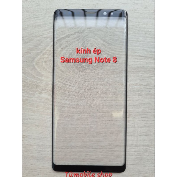 Kính zin - Kính ép có OCA cho Samsung Note 8