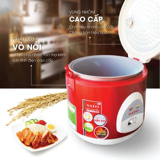 Nồi cơm điện Sato S12-25C - 1.2L