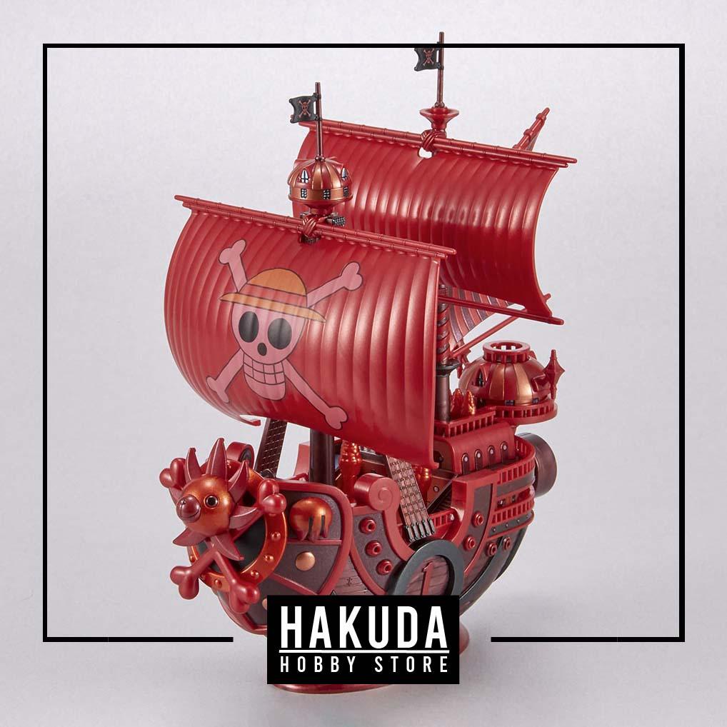 Mô hình tàu One Piece (15cm) - Thousand Sunny Film Red Ver. - Chính hãng Bandai Nhật Bản