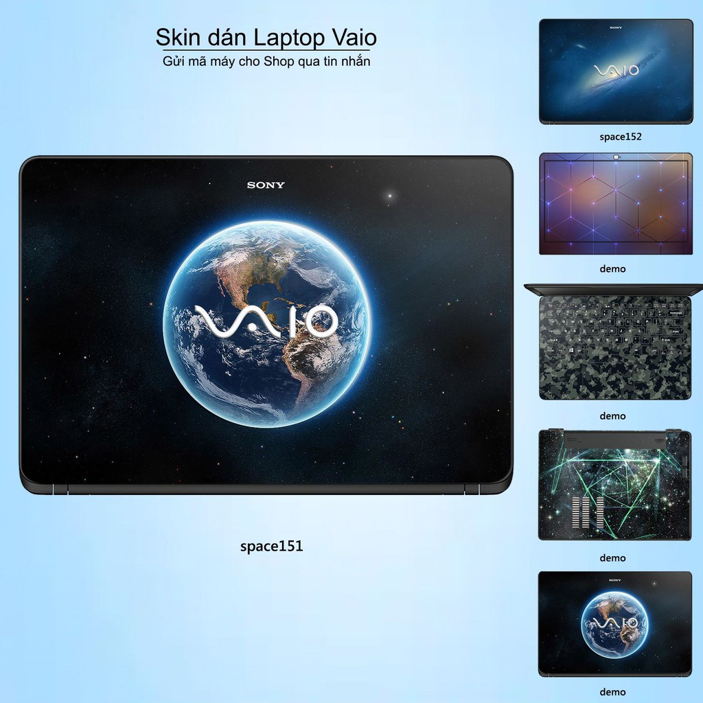 Skin dán Laptop Sony Vaio in hình không gian _nhiều mẫu 26 (inbox mã máy cho Shop)