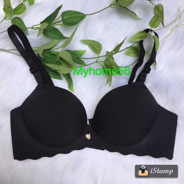 áo ngực su vân ngang ko gọng chất cực đẹp- su tim