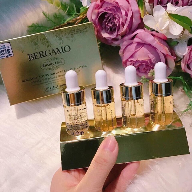 Serum Bergamo Luxury Gold Collagen & Caviar
