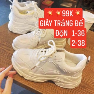Giày thể thao đế độn cao 5cm