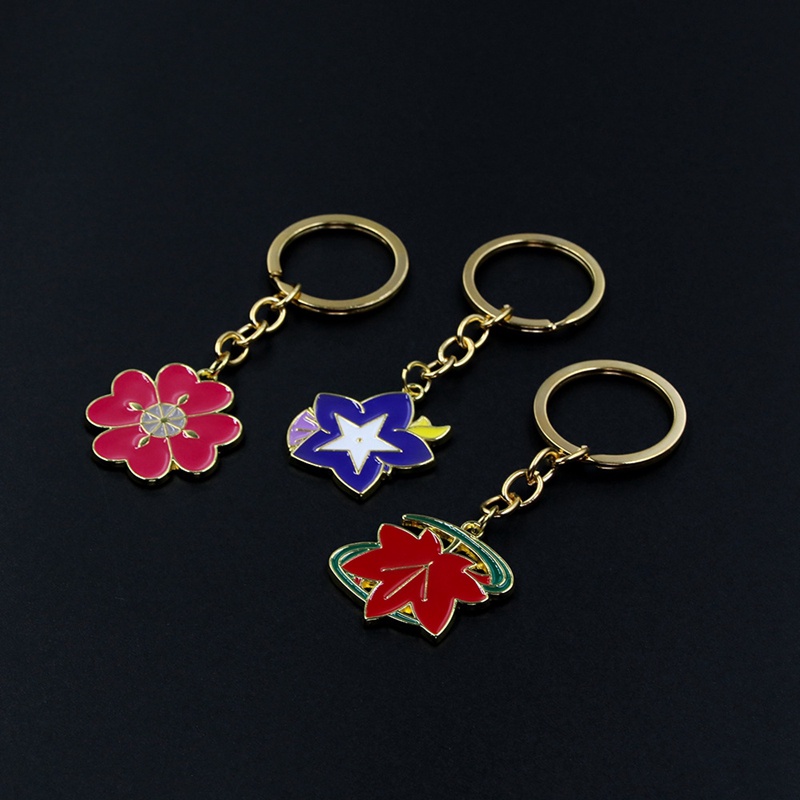 Móc Khóa Kim Loại Hình Nhân Vật Game Genshin Va Chạm Cool Venti Zhongli Xiao Cho Nam Và Nữ