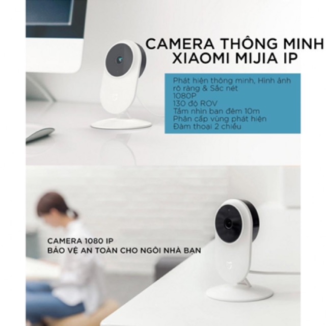 Camera quan sát Xiaomi Mi Home Security Basic 1080P ZRM4037US - hàng nhập khẩu DGW