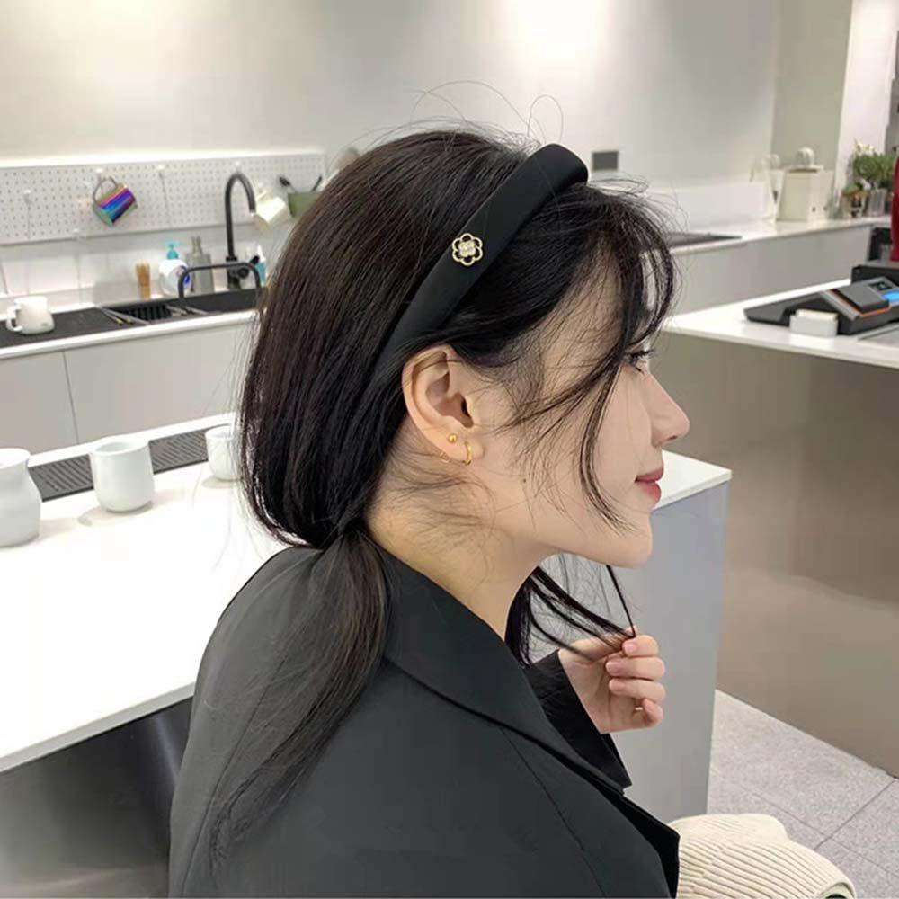 Băng Đô Cài Tóc Rửa Mặt Mùa Hè Bằng Bọt Biển Tinh Tế Phong Cách Hàn Quốc Cho Trẻ Em Rửa Mặt