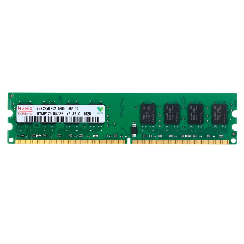 Set 2 Ram Máy Tính 2gb Ddr2 667mhz 2rx8 Pc2-5300u 240pin Dimm | BigBuy360 - bigbuy360.vn