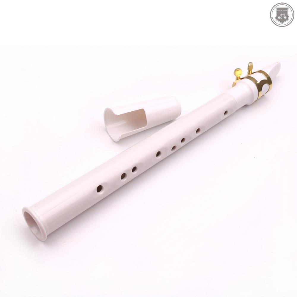 Kèn Saxophone Mini Màu Trắng Kèm Túi Đựng