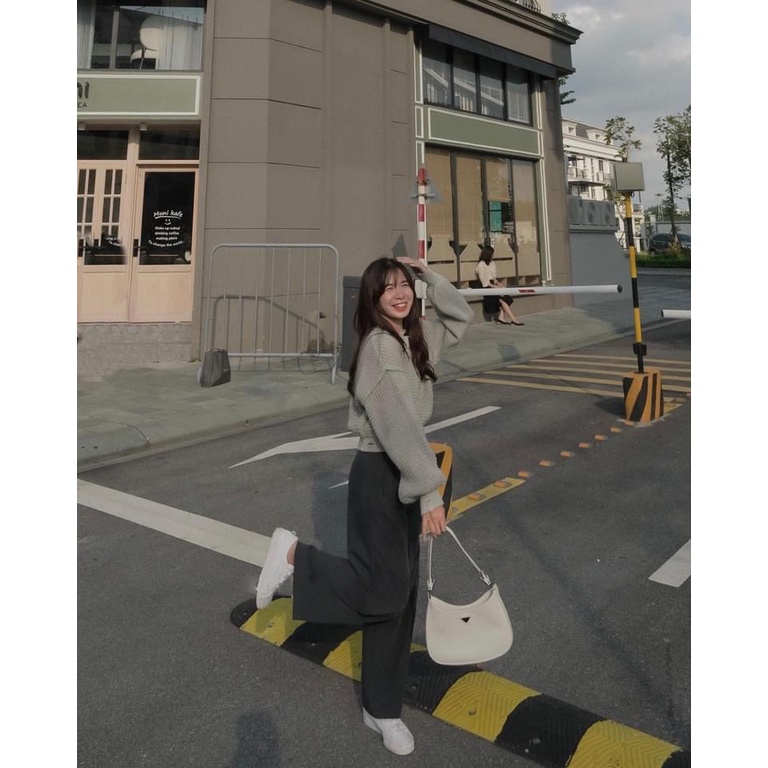 Áo khoác len cardigan móc viền kiểu 3 nút thời trang thu đông ulzzang Hàn Quốc Fmstyle Saigon 21KLU11P50901 | BigBuy360 - bigbuy360.vn