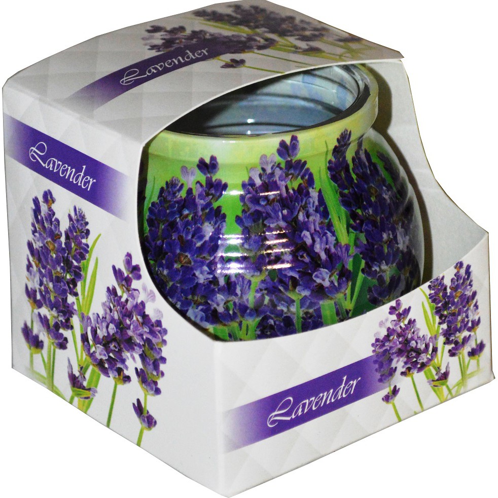 Ly nến thơm Admit ADM0633 Lavender 80g (Hoa oải hương)