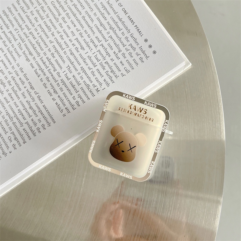 Vỏ Ốp Case Bảo Vệ Bao Đựng Tai Nghe Airpod 1 2 Pro Hình KAW S - Moncase