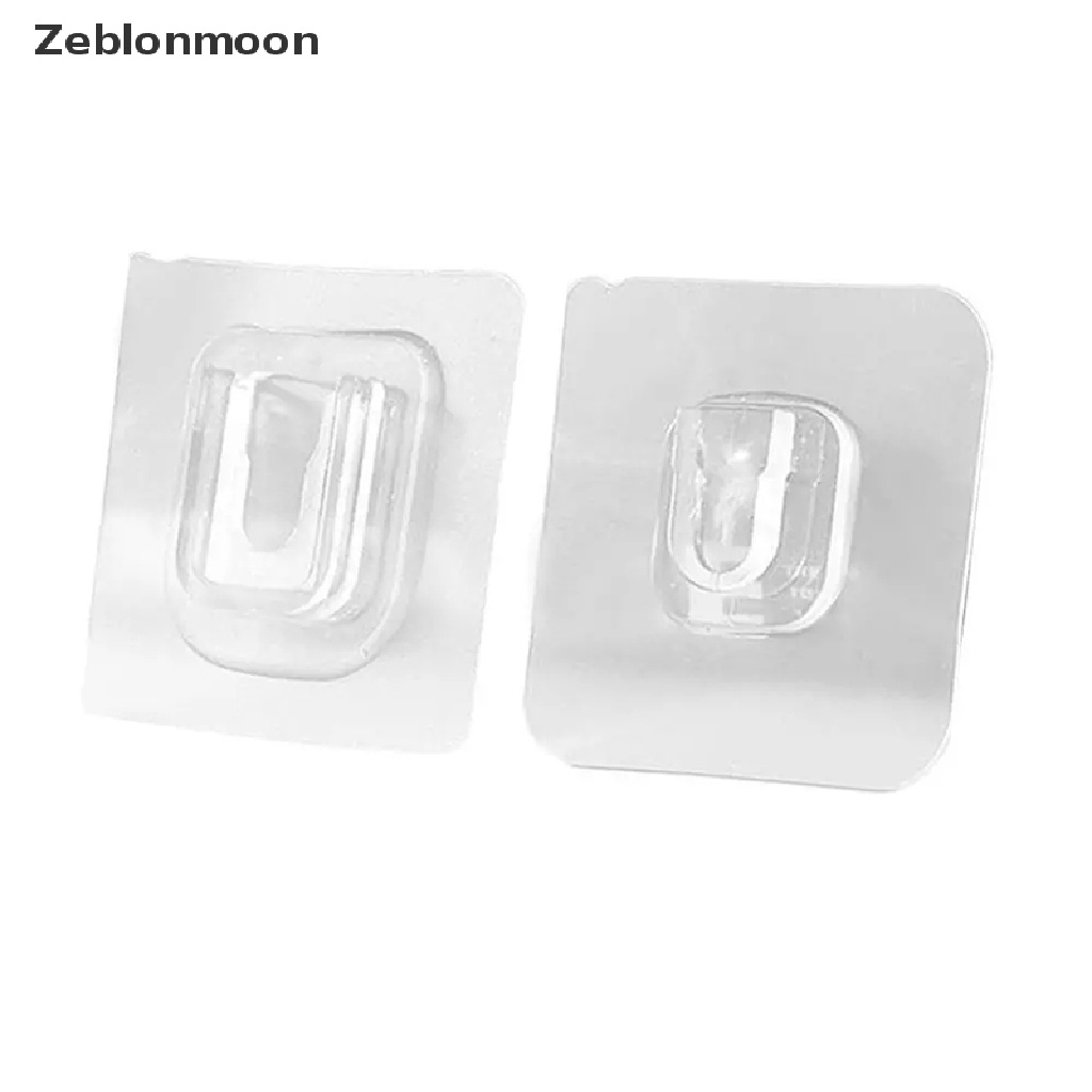 Bộ 10 Móc Treo Đồ Dán Tường Hai Mặt Siêu Chắc