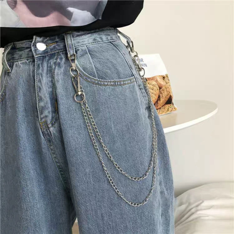 [ Mã 88FASHIONSALE1 giảm 10K đơn 50K ] Dây xích trang trí quần jean phong cách hiphop cá tính sành điệu 22363