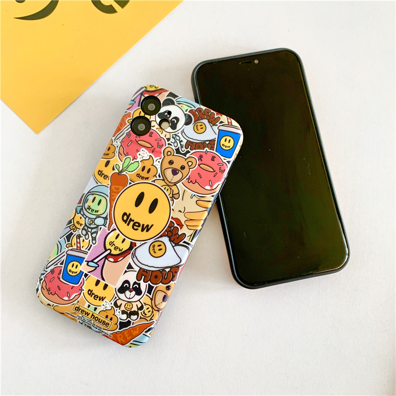 Ốp Điện Thoại In Hình Justin Bieber / Mặt Cười Cho Iphone 12 Pro Max 11 Pro Max X Xs Max Xr 7 8 Plus 6s 6plus