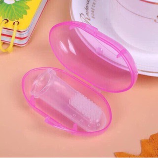 Rơ lưỡi silicone - Rơ đánh lưỡi cho bé yêu