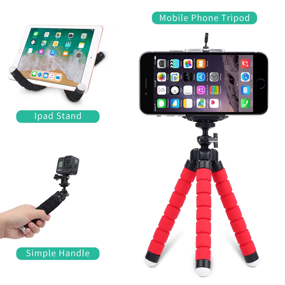 Giá đỡ điện thoại/máy ảnh thiết kế tiện dụng cho Samsung Xiaomi Huawei Gopro 9 8 7 6 5 (có bán lẻ phụ kiện)