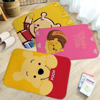 Thảm lót sàn mềm mại chống trượt in hình gấu Pooh Disney đáng yêu