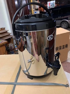 [ Hàng cao cấp ] Bình đựng nước inox 8L