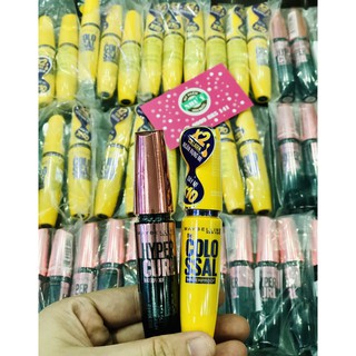 Mascara Maybelline X2 Collagen/ Hyper Curl Waterproof