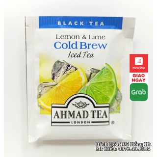 [T12/2023] Trà Ahmad Tea pha lạnh Cold Brew Lemon & Lime