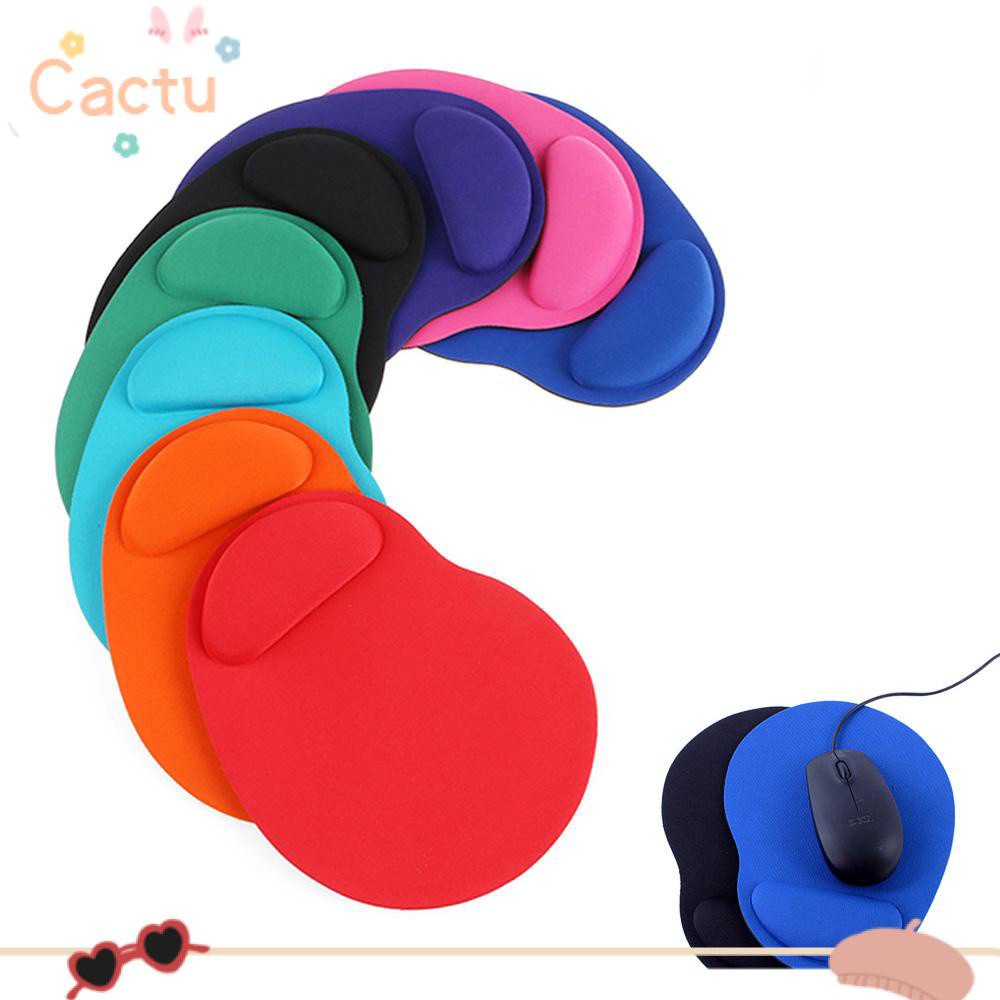 CACTU Lightweight Mouse Pad Soft Wrist Support Mice Mat Gift Ergonomic Colorful Comfortable Non Slip/Multicolor