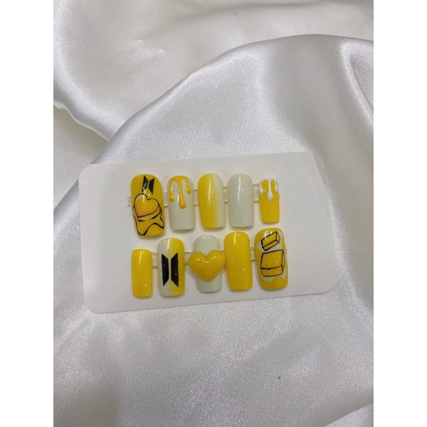 Khuôn tim resin uv làm nails