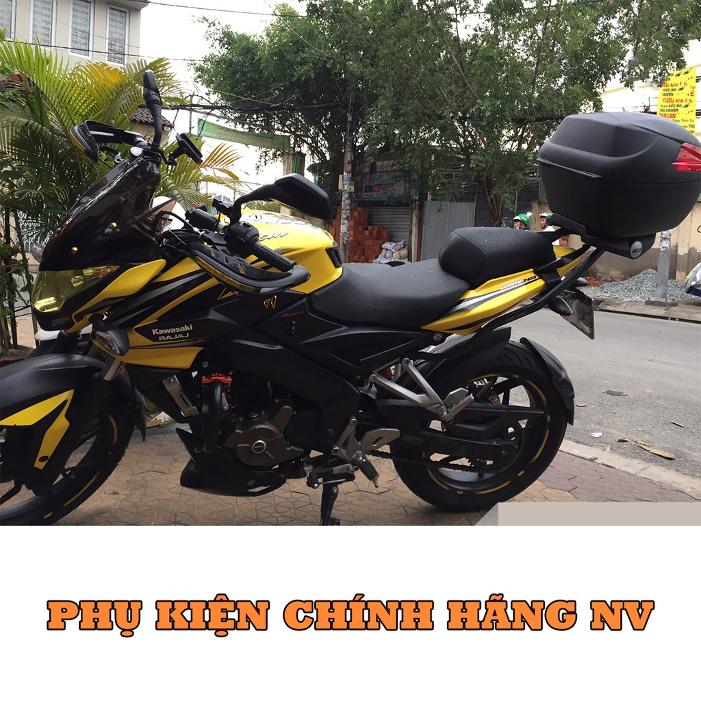 Baga Givi HRV Modenas Pulsar NS200 chính hãng cho xe chịu lực cao bao gồm đế gắn thùng