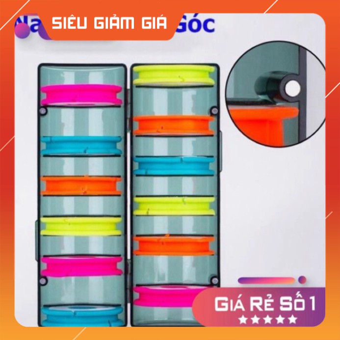 Hộp trục thẻo câu đài Silicon hàng nam châm tự động ĐỒ CÂU HOÀNG SƠN