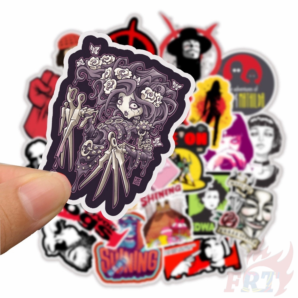 ❉ Mixed Movie &amp; TV Shows Series 01 Waterproof Graffiti Stickers ❉ 50Pcs/Set DIY Fashion Luggage Laptop Skateboard Doodle Decal Stickers