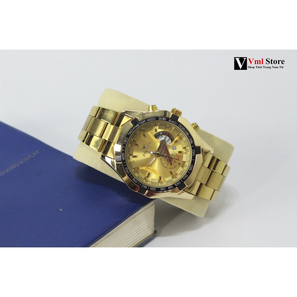 Đồng Hồ Nam Đeo Tay Fngeen Mã S001 Dây Kim Loại Thời Trang Lịch Lãm