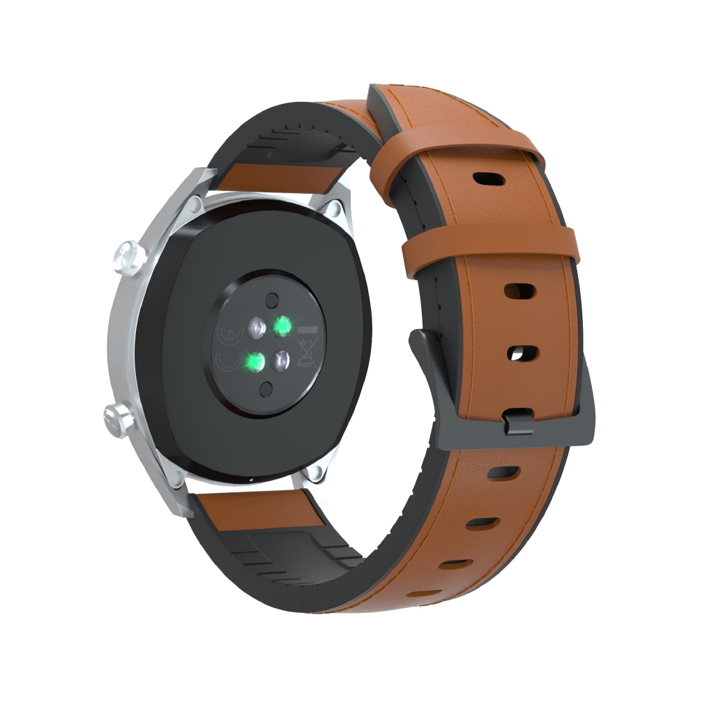 Dây Đeo Bằng Da 20mm 22mm Cho Đồng Hồ Thông Minh Huawei Watch Gt 2 42mm 46mm