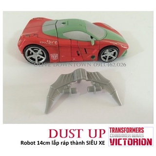 Combo 2 Robot 14cm lắp ráp thành 2 mẫu SIÊU XE - Transformers