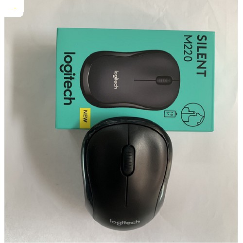 Chuột Máy Tính Không Dây Slient M220- Nhập Khẩu