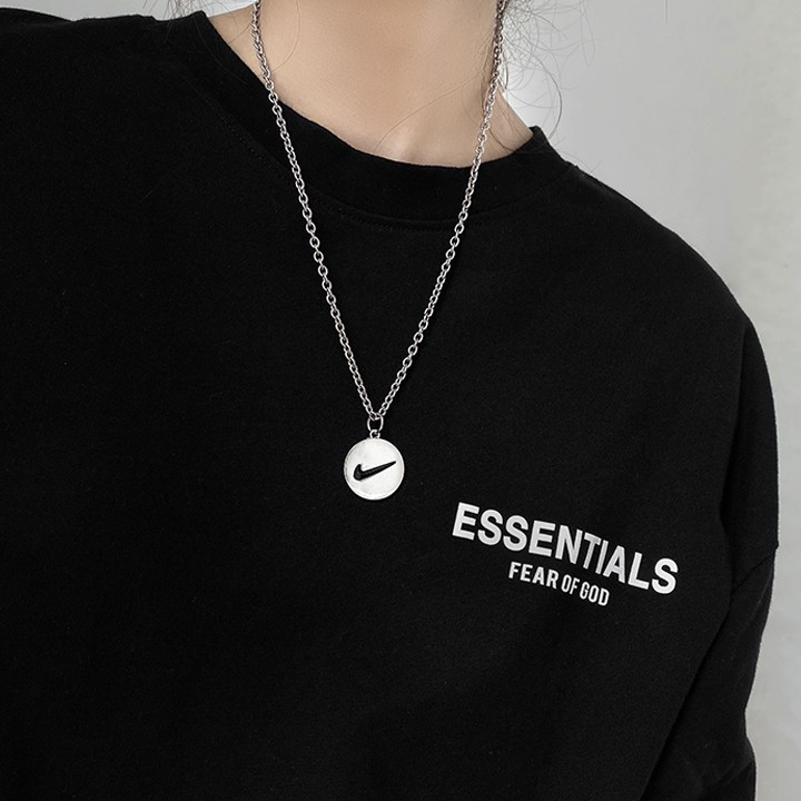 Dây Chuyền Mặt Hình Logo Nike Độc Đáo Dành Cho Cặp Đôi-cuppe