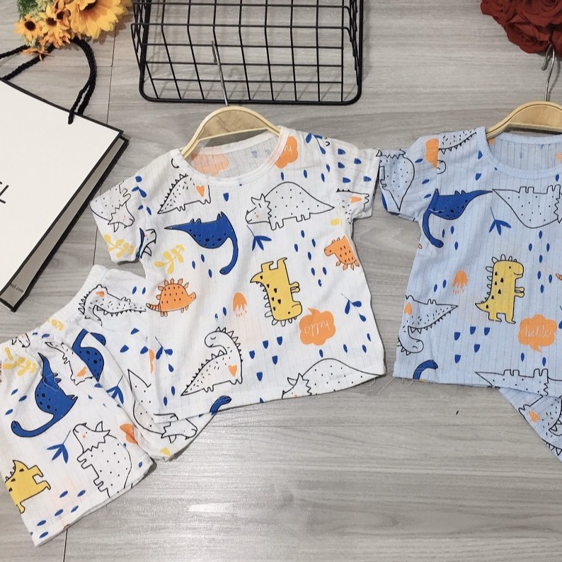 Bộ cotton giấy cho bé 7-17kg